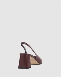 Siren - Yankee Slingback Block Heel