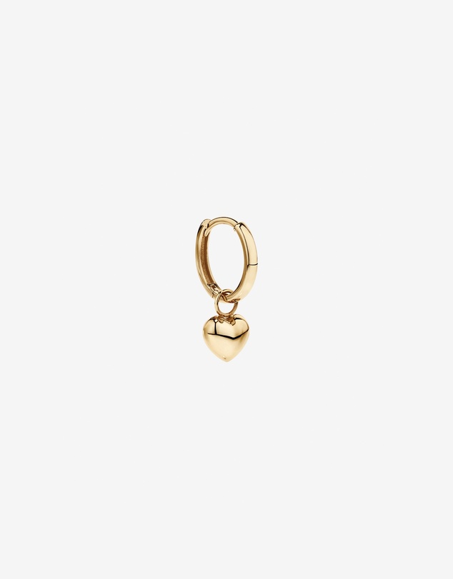 Michael Hill - Puff Heart Single Earring Charm in 10kt Yellow Gold