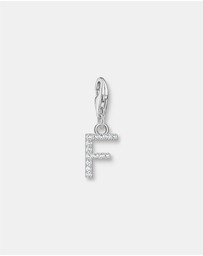 THOMAS SABO - Charm Pendant Letter F Silver