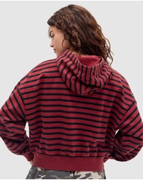 BDG By Urban Outfitters - BDG Easy Stripe Zip Hoodie