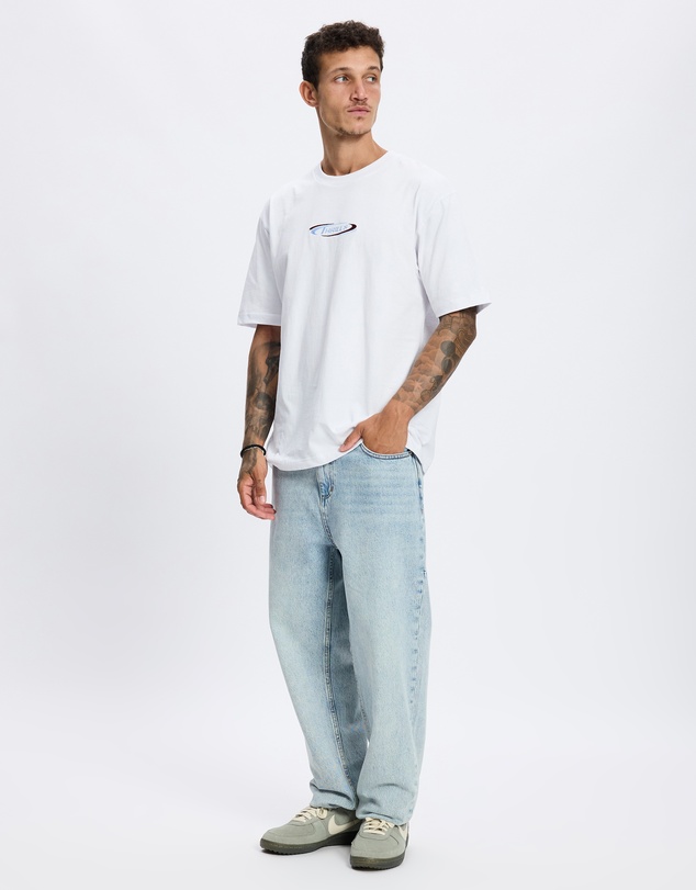 Thrills - Mid Slacker Relaxed Long Denim Jeans