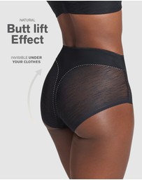 Leonisa - Sheer Undetectable Medium Control High Waist Shaping Brief