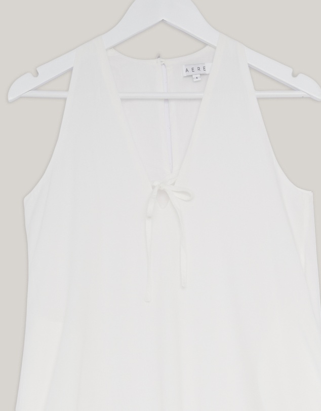 Revibe - Repaired AERE Delilah Embroidered Cotton Lace Maxi Dress - AU 6