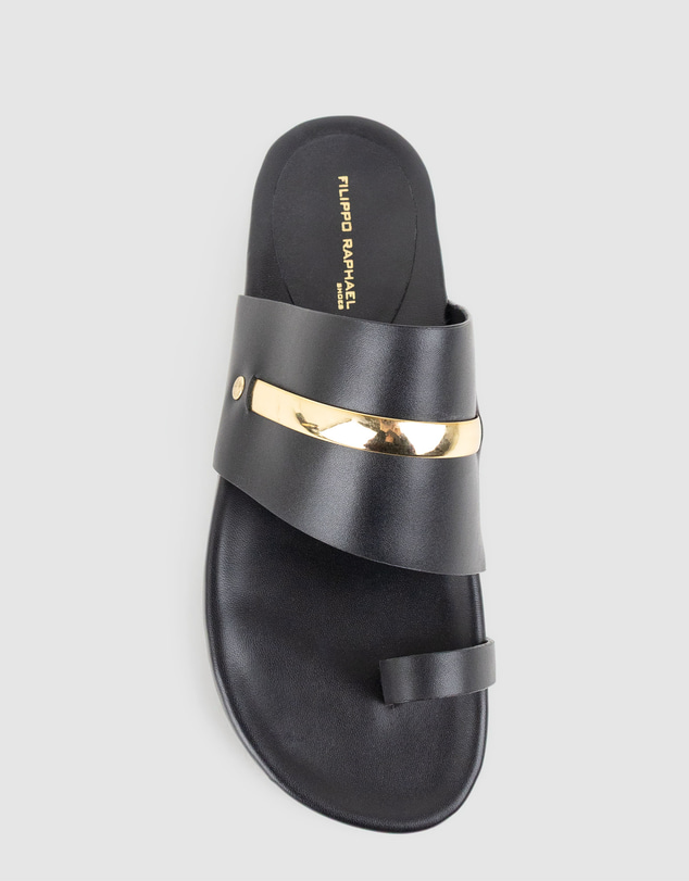 Edward Meller - KOLE Toe Thong Slide with Stripe