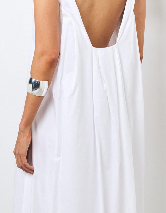 AERE - Jori Cotton Scoop Back Maxi Dress