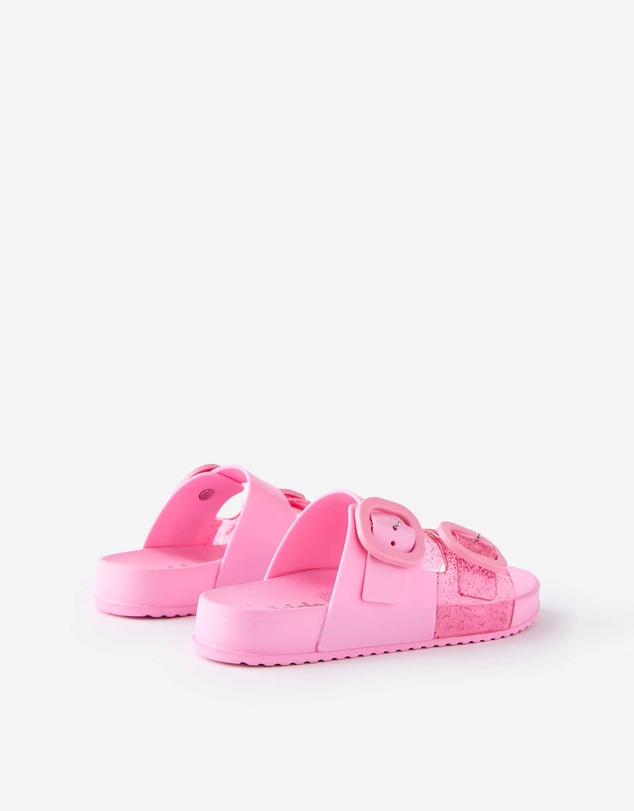 Cotton On Kids - Kids Double Buckle Jelly Slide