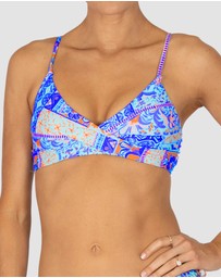 Baku Swimwear - Tulum A-C Cup Wrap Bralette Bikini Bra Top