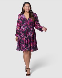 Pink Dusk by Curve Project - Ravished Mini Dress