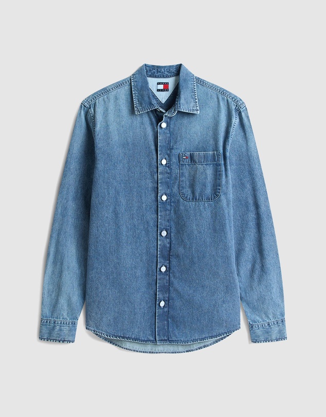 Tommy Jeans - Long Sleeve Regular Denim Shirt