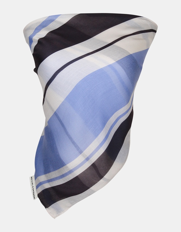 Morgan & Taylor - Oceana Large Scarf in Blue