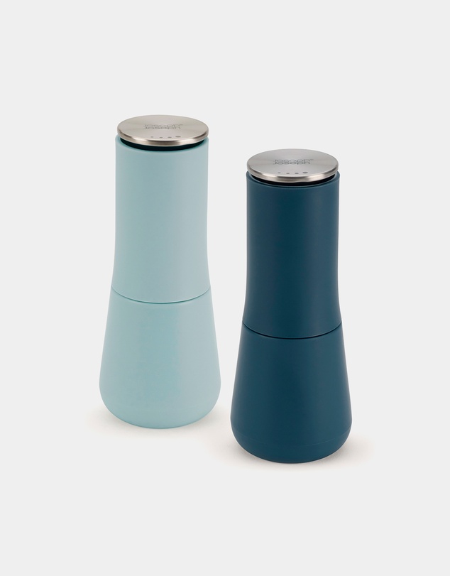 Joseph Joseph - Milltop™ Non-spill Salt & Pepper Mill Set - Editions (Sky)