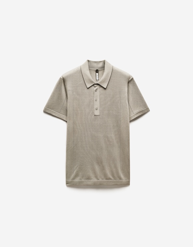 Calibre - Shiny Rayon Polo Stone