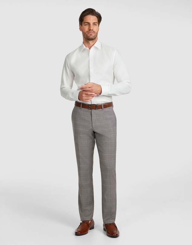 Tarocash - Sovran Check Wool Pant