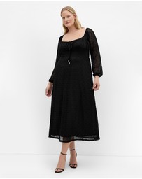 City Chic - Lani Lace Midi Dress
