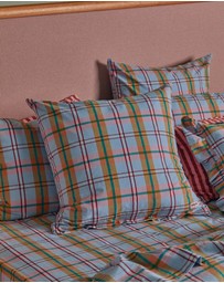 Mosey Me - Confetti Plaid Euro Pillowcase Set