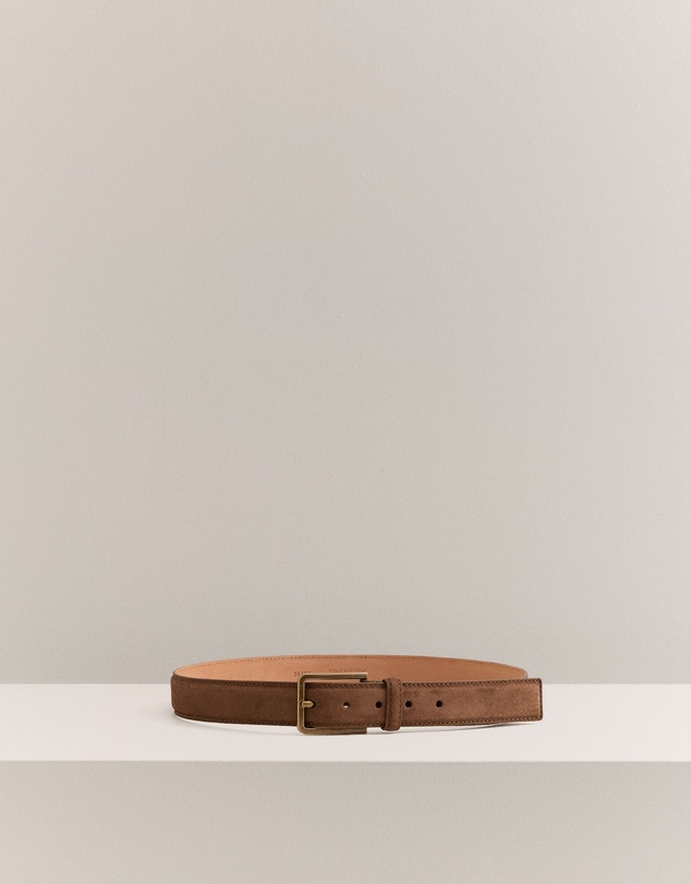 Trenery - Mica Suede Belt in Latte