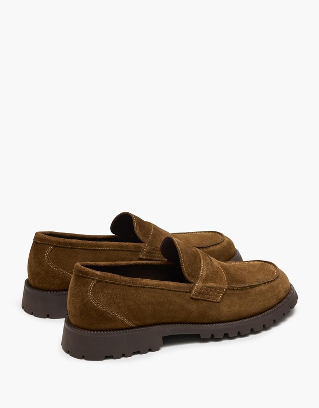 Aquila - Ezra Suede Penny Loafers