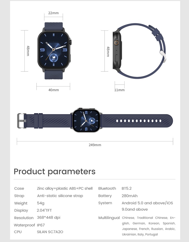 TONY+WILL - Smart Watch