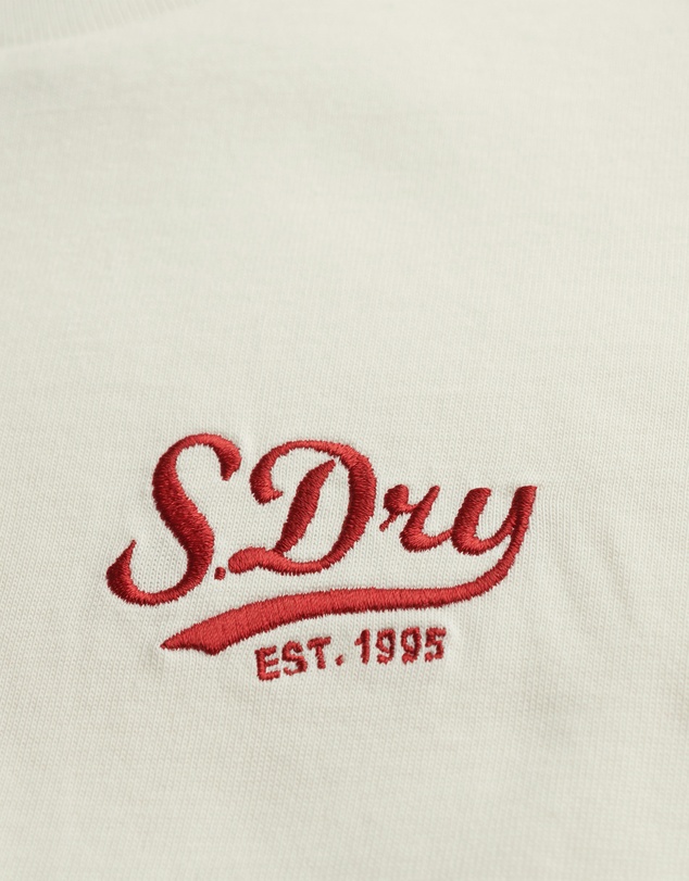Superdry - Varsity Stripe Script Tee