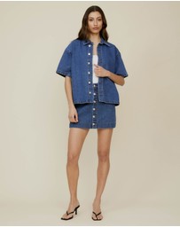 The Fated - Margot Denim Skirt
