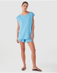Arcaa - Poppy Tie Side Top