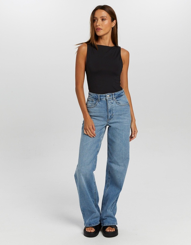 ONLY - Juicy High Waisted Wide Leg Jeans