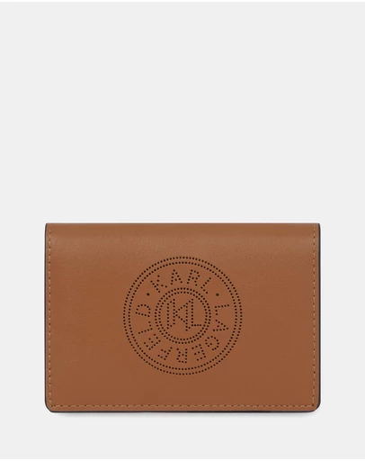 Karl Lagerfeld - K/Circle Flap Card Holder