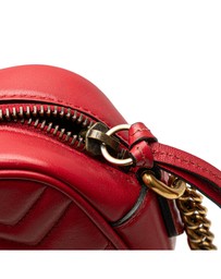 Pre-Loved by Azura Reborn - Pre-Loved Mini GG Marmont Matelasse Leather Crossbody