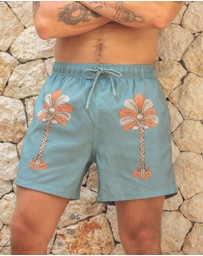 Boardies - Boardies Oasis Palms Premium Mens Swim Shorts