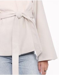 Petal & Pup - Halston Coat - Cream