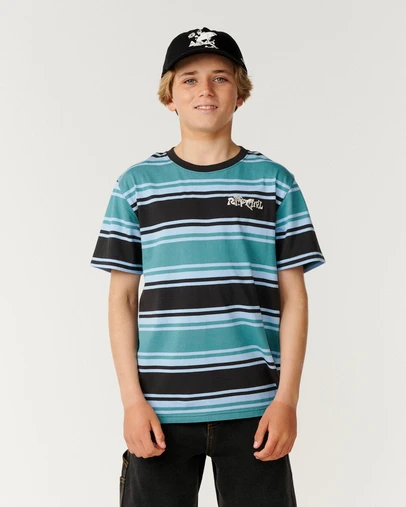 Rip Curl - Rip-Tuals Stripe Tee - Teens