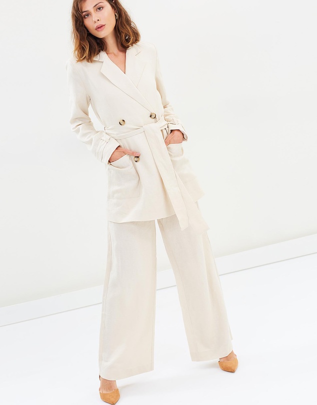 FRIEND of AUDREY - Fleur Linen Pants