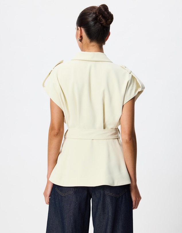 Tussah - Calista Draped Collar Jacket