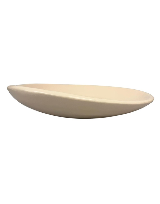 Urban Attitude - Urban Attitude SHAY Extra Large Bowl Height 6cm lowest 12cm highest by Width 52.5cm x 60cm - Stone Ivory