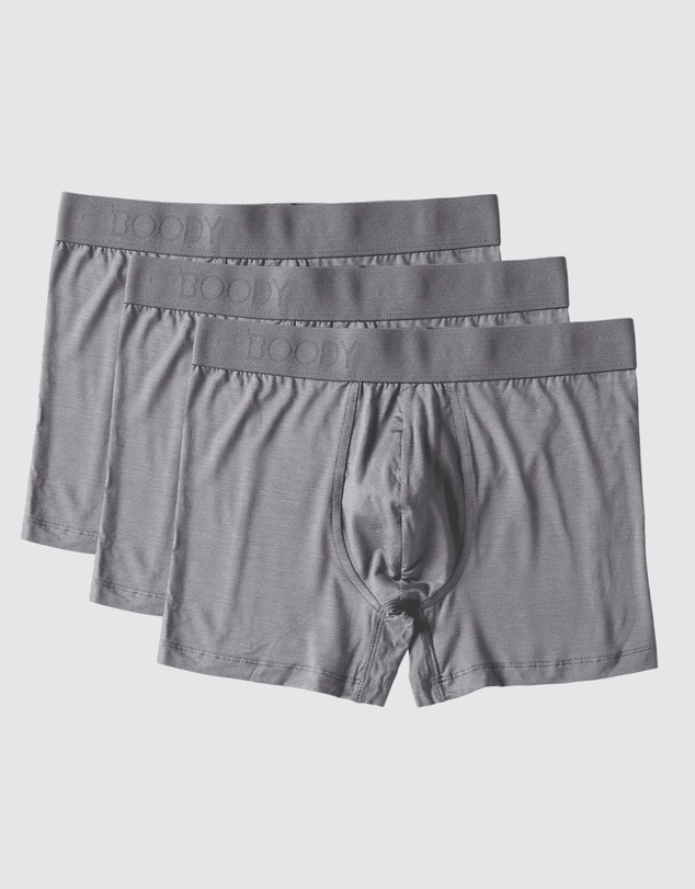 Boody - 3-Pack Mens Everyday Boxer Ash