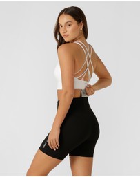 Lorna Jane - Lotus No Chafe Phone Pocket 16cm Bike Shorts
