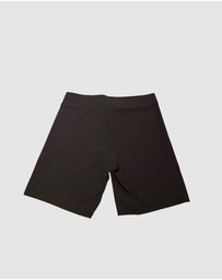 Salty Johnson - Classic Performance Board Shorts - Black