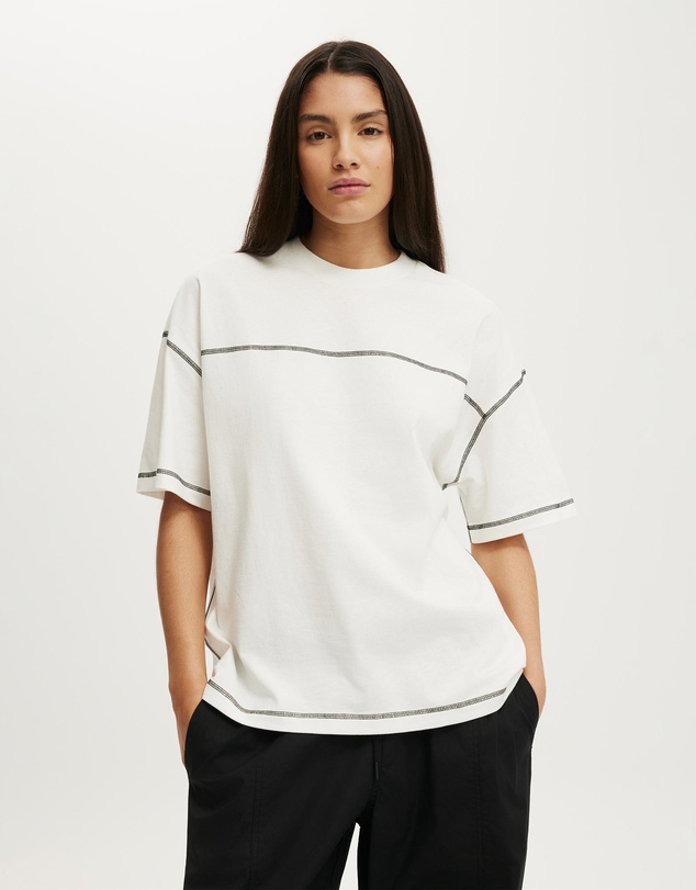 Cotton On - Boxy Short Sleeve Tee