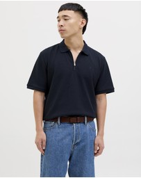 Jack & Jones - Austin Zip SS Polo
