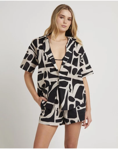 Subtitled - Bindi Contrast Shirt