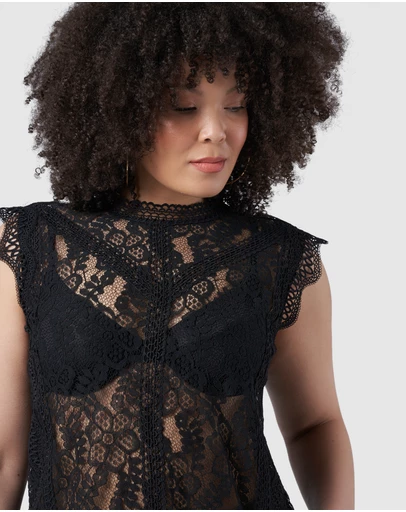 Sunday In The City - Anti Hero Lace Top