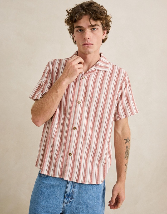 Rhythm - Vacation Stripe SS Shirt