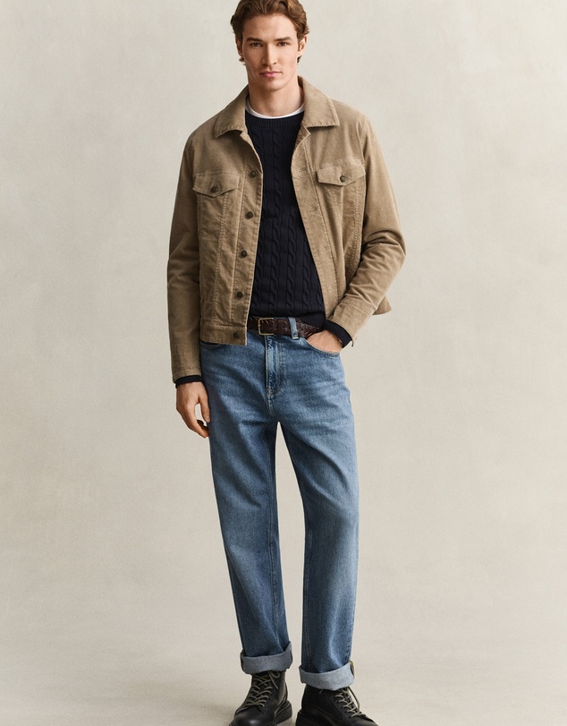 Gant - Cotton Cable Crew Neck Knit