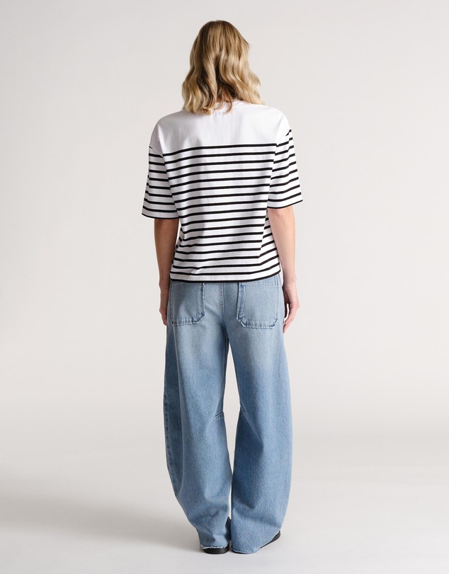 Decjuba - D-Luxe Sport Striped T-Shirt