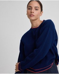 Oxford - Harper Contrast Trim Knit