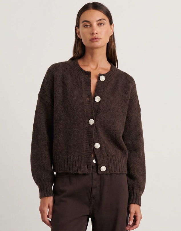 Jag - Lily Fluffy Knit Cardigan