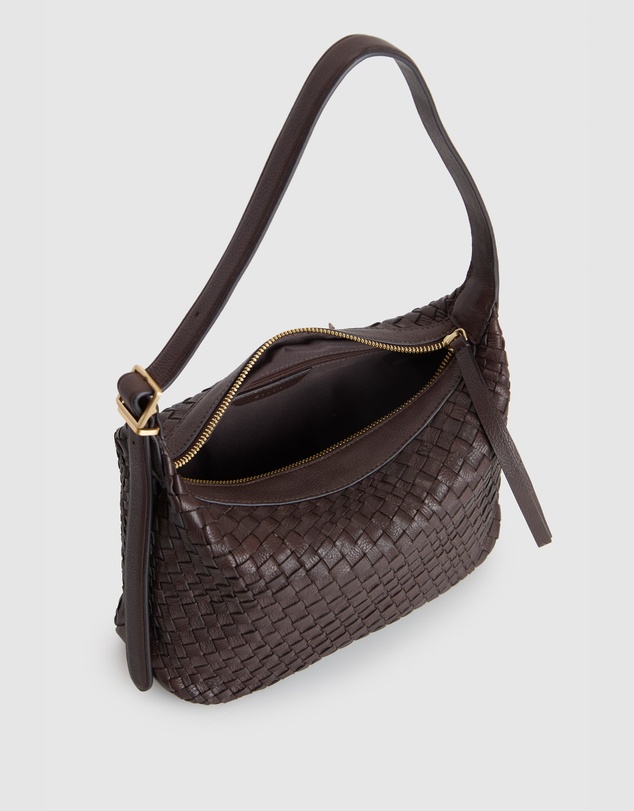 Evity - Kaia Weave Small Shoulder Bag