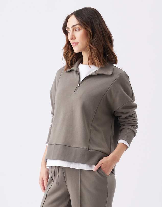 Ripe Maternity - Terry Nursing Sweat