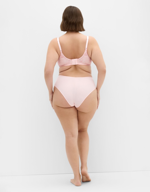 City Chic - Plus size Martine Uplift Bra - pink icing