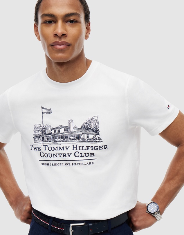 Tommy Hilfiger - Graphic Embroidery Jersey T-Shirt